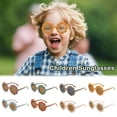 thumbnail image 2 of Nuevas gafas de sol para niños, redondas y bonitas, con diseño de flores, para niños y niñas, resistentes a los rayos ultravioleta, bonitas gafas de sol R9L8, 2 of 8
