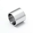 thumbnail image 5 of 18mm Extra Wide Ring Polished Male's Band Stainless Steel Silver Ring Size 7-13, 5 of 5