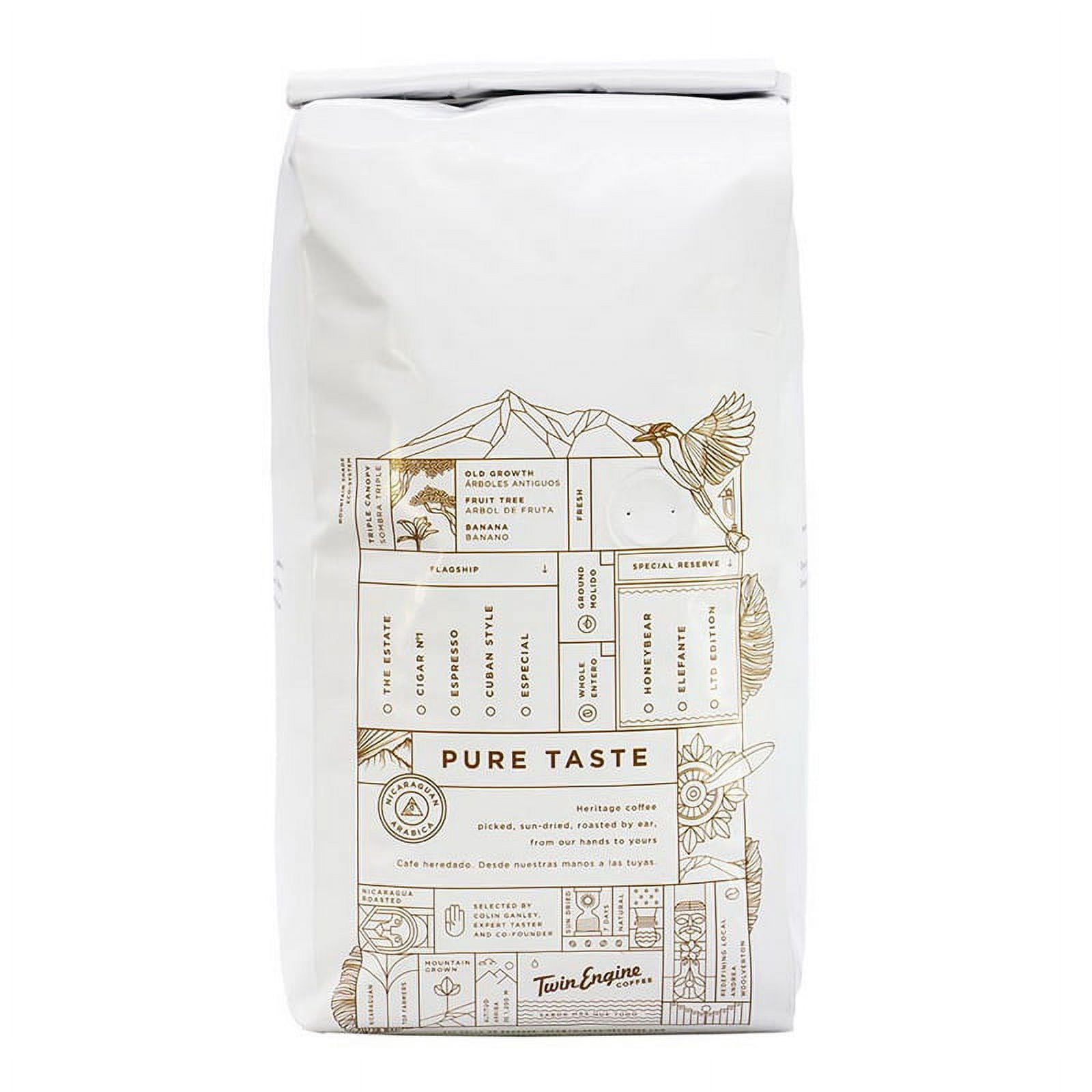 Twin Engine Coffee Organic Estate Dark Whole Bean Coffee 2.2 lbs.