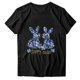 thumbnail image 1 of Camisetas de Manga Larga de las Mujeres Estampado de Pascua Cuello Redondo Suelto Casual Blusa Primavera Verano Top, 1 of 5