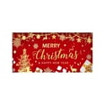 thumbnail image 2 of PRETXORVE Christmas Decorations, Christmas Decor, Garage Garage Festive Scene Door Party Background, 2 of 6