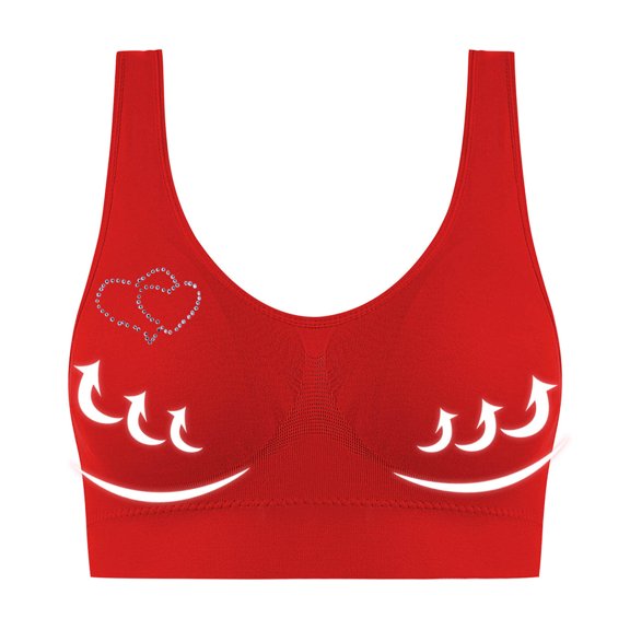 Plus Size Sports Bras for Women Seamless Breathable Wirefree Gathering Bra Womens Underwear Comfortable for Yoga Workout Everyday Bras