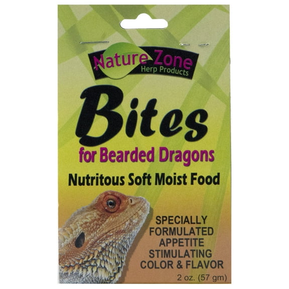 Nature Zone Nutri Bites for Bearded Dragons - 2 oz - DS