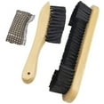 thumbnail image 1 of Pool Table Brush Set of 3 Billiards Pool Table and Rail Brush Set Billiards Table Cleaning Tools with Wood Handle and Nylon Bristle Billiard Table Cleaner Kit for Pool Table, 1 of 10