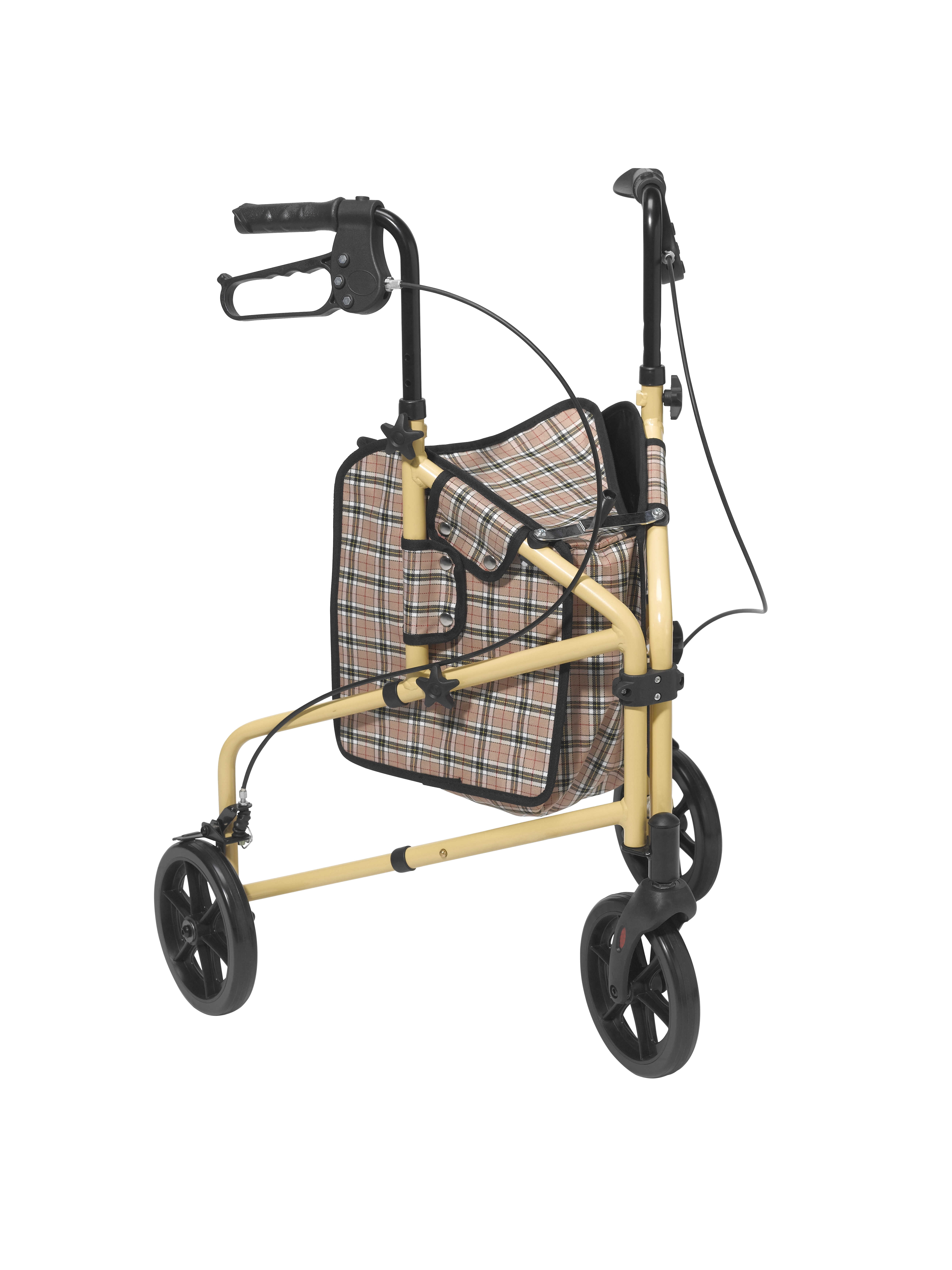 Drive Medical Winnie Lite Supreme 3 Wheel Indoor/Outdoor Rollator Rolling Walker