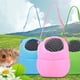 thumbnail image 4 of Bolsa de transporte para mascotas, hamsters, portátil, transpirable, con bandolera para mascotas pequeñas, erizos, azúcar, ardillas, conejos Adepaton 220901-3, 4 of 9