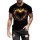 thumbnail image 2 of Tops para hombre, blusas y camisas de manga corta con cuello redondo para hombre, jersey informal con cuello redondo estampado para hombre, pantalones cortos deportivos para fitness, blusa de poliéste, 2 of 5