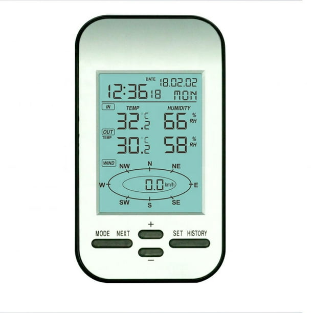 WS0232 small mini weather station 433MHz wireless weather instrument weather  forecast machine