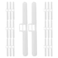 thumbnail image 2 of 20Pcs White Plastic Window Blind Clips for Home Curtain Installation, 2 of 7