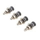 thumbnail image 1 of 4pcs Negro, Tornillos De Perno De De Matrícu Del Coche Hexagonal Universal Soledad Pernos hexagonales del marco de la placa, 1 of 8