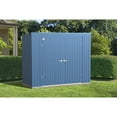 thumbnail image 3 of Arrow Elite 8 x 4 x 6 ft Blue Grey Steel Storage Shed, 3 of 16