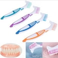 thumbnail image 3 of Soidarity Cepillo de limpieza para dentaduras postizas, cepillo de limpieza para dentaduras postizas de doble cabezal, apto para personas cuidado de los oídos, 3 of 6