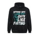 thumbnail image 2 of Nada dice "te amo" tanto como el fisting. Sudaderas divertidas de estilo BDSM, moda, estilo preppy, sudaderas con capucha para hombres, camisas, ropa deportiva única, 2 of 5