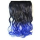 thumbnail image 1 of Fiudx Extensión de Cabello con Clip de Colores, Peluca de Fibra Resistente Al Calor, Fácil de Colocar y Quitar, Postizo Largo y Rizado, Accesorio de Moda para Mujer, Diseño Degradado, Versatilidad de, 1 of 3