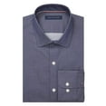 thumbnail image 3 of Tommy Hilfiger Mens Slim fit Dress Shirt XL 17 in 34-35 Dark Blue Solid, 3 of 3