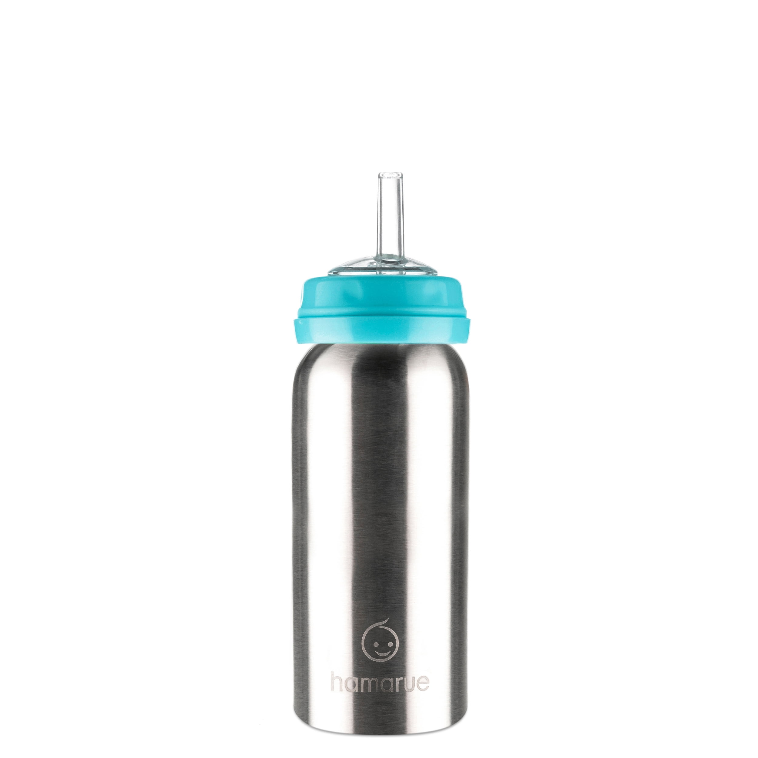 Hamarue 3-in-1 Stainless Steel Sippy Cups for Babies & Toddlers | Non-Toxic Insulated Baby Bottle | BPA-Free | Ages 3M+ | Evolving Feeding Solution