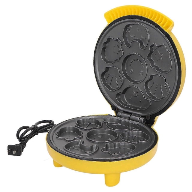Animal Mini Waffle Maker Double Sided Heating Multifunctional Cartoon Fun Shape Electric Waffle Maker for Kids Pancake Breakfast