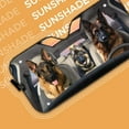 thumbnail image 4 of 3D Becgie Family Car Auto Sunshades Windshield Heat Protection, Dog Pet Lover Sun Shades Univeral Fit Cars Suv Truck, 4 of 5