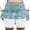 Light Blue, variant on DAETIROS Plaid Skort for Girls with Built-in Shorts, Pink Elastic Waist Athletic Skort for Play & School, Soft Stretch Casual Skirt Kids 4-13 Years,Size 10 T