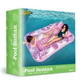 thumbnail image 6 of SLOOSH Inflatable Tanning Pool Lounger Float, 85" x 57" Extra Large Suntan Sun Tan tub for Adults, Tanning chair, Bed Blow up, Raft Lounge Floatie,XL-Pink, 6 of 10