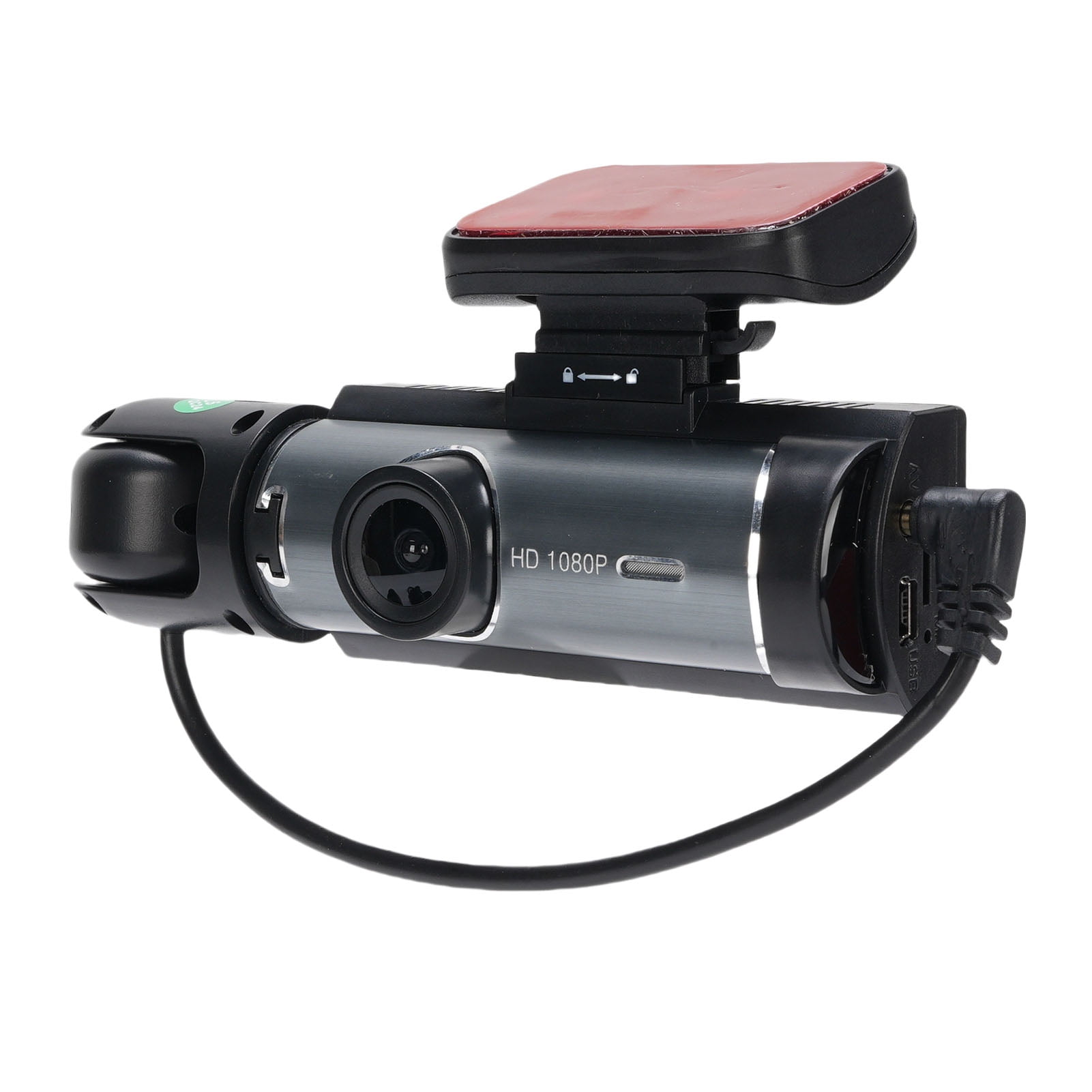 Dual Dash Camera 1080P HD Front Inside Car DVR Driving Recorder with 3.16 inch Screen / 8.03 cm Display Smart Parking Monitor Super Night Vision Loop Recording
