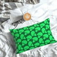 thumbnail image 5 of Rateoe Green Broccoli Pattern Decorative Pillow Case,Throw Pillow Covers,Plush Pillow Cover,Soft Pillow Case,Velvet Pillow Case-20"x30", 5 of 6