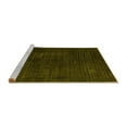 thumbnail image 2 of Ahgly Company Machine Washable Indoor Rectangle Abstract Yellow Modern Area Rugs, 5' x 7', 2 of 4