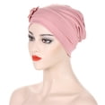 thumbnail image 4 of Women Headwrap Headwear Hat Hair Scarf Perfect for Festivals and Celebrations Breathable Head Cover Headscarf coffee, 4 of 4