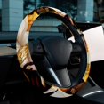 thumbnail image 6 of Honeybee 14.5 Inch Printing PVC Leather Auto Accessories Steering Wheel Cover for Car Wheel Covers Steering Wheel Cover, 6 of 6
