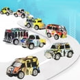 thumbnail image 3 of 8 Pack Mini Pull Back Racing Car Set Assorted Color Diecast Alloy Sports Vehicle Model Toy For Kids Boys Party Favor Collection, 3 of 9