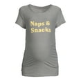 thumbnail image 4 of Time and Tru Women's Maternity Graphic T-Shirt, 4 of 6