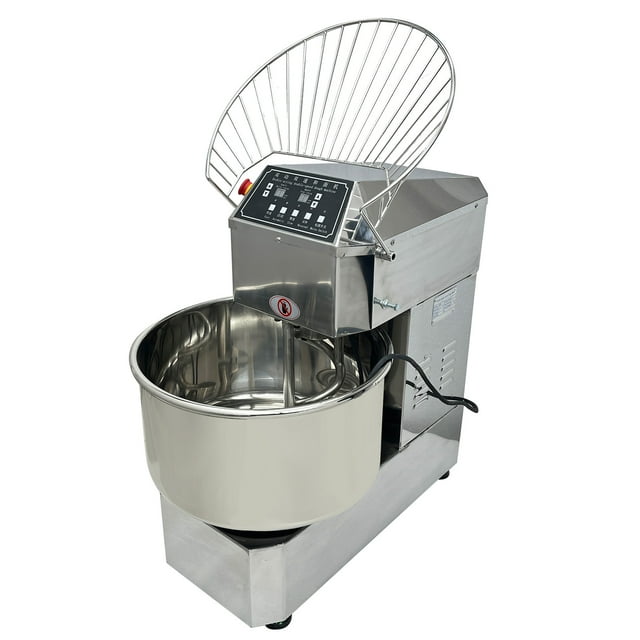 Mélangeur de Pâte 50 L, Conversion de Fréquence, Mélangeur en Spirale, Double Action, Double Vitesse 110 V