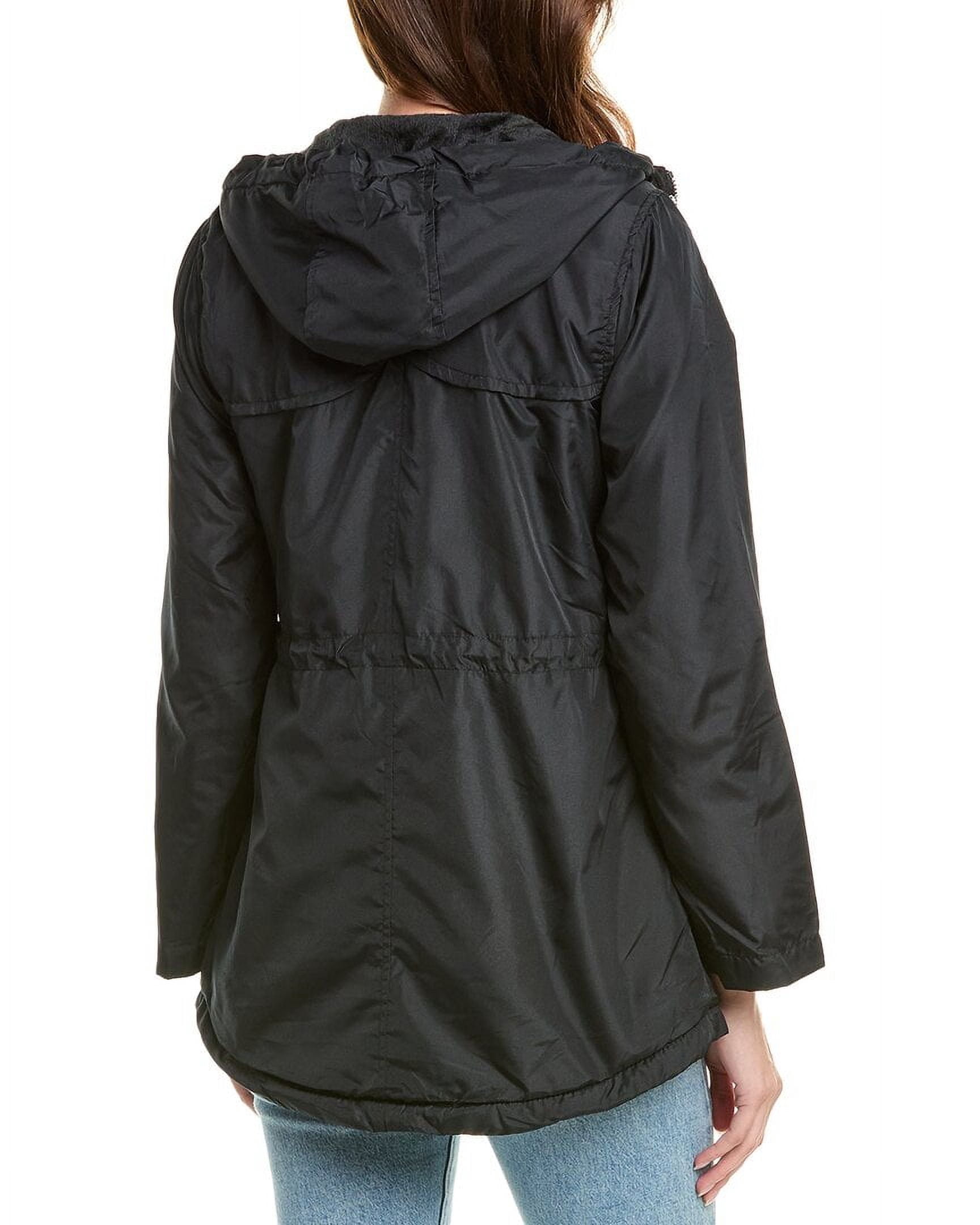 Big Chill Women's and Women's Plus Lined Anorak Jacket with Hood, Sizes S-3X