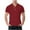 Wine, variant on Hawaiian Shirt for Men Cotton,Mens Golf Shirts Short Sleeve Casual Banded Bottom Stretch Classic Fit Solid Color T-Shirts