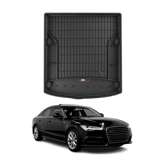 OMAC Premium Cargo Mats Liner for Audi A6 Sedan 2012-2018 All-Weather Heavy Duty