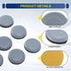 thumbnail image 4 of Deslizadores para Electrodomésticos de Cocina, 24 Unidades, Autoadhesivos, Pequeños Hallazgos de Cocina, Fáciles de Mover., 4 of 5