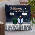thumbnail image 1 of Custom Personalized Memorial Family Pillow Cover/ Fleece/Quilt Blanket -, 1 of 6