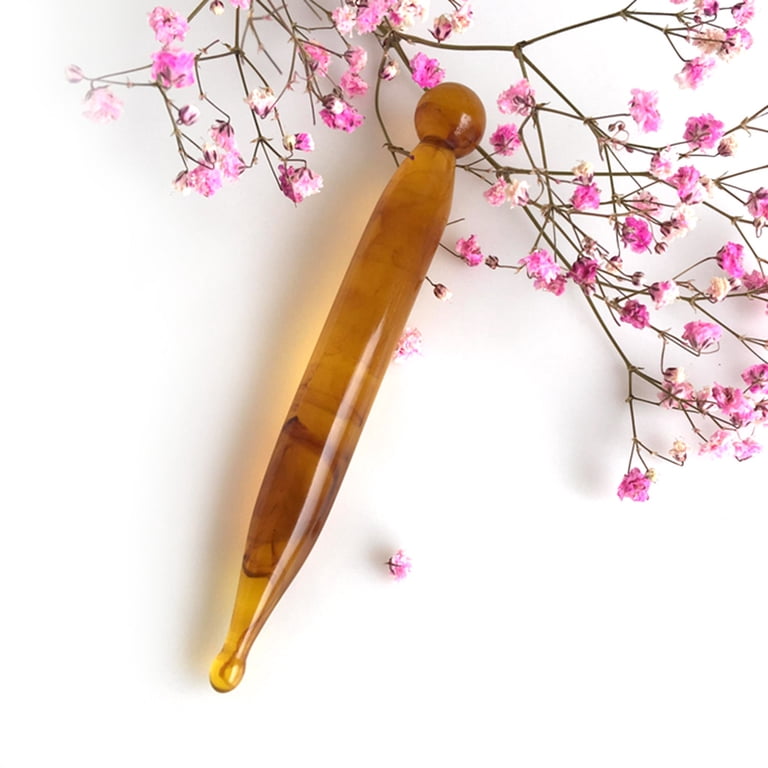 Drrntien 7pcs/set Natural Resin Amber Massage Scraping for ...