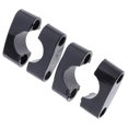 thumbnail image 1 of 2x Motorcycle 7/8Ã¢ÂÂ³ 22mm CNC Handle Bar Mount Adapter Clamp ATV Aluminium, 1 of 8