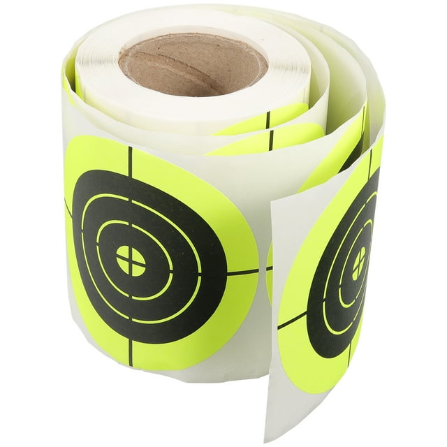 1 Roll Sports Target Spot Adhesive Target Labels Fluorescent Target Sticker Adhesive Target Stickers