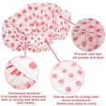thumbnail image 3 of Song Yu Reusable Waterproof PEVA Shower Cap 28 cm Pink, Blue, Green (18 Pack), 3 of 7