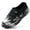 Black, variant on Unisex Scuff Slippers for Women Men Puffy Padded Upper Fleece Lined Water‑Resistant Winter House Shoes Non‑Slip Indoor Outdoor Slip‑On Slippers