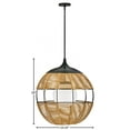 thumbnail image 2 of Hinkley Lighting - Maddox - 10W 1 LED Outdoor Orb Hanging Lantern In Modern, 2 of 15