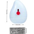 thumbnail image 2 of Identity protection roller stamp, used to conceal personal privacy, graffiti and garbled, 2 of 5