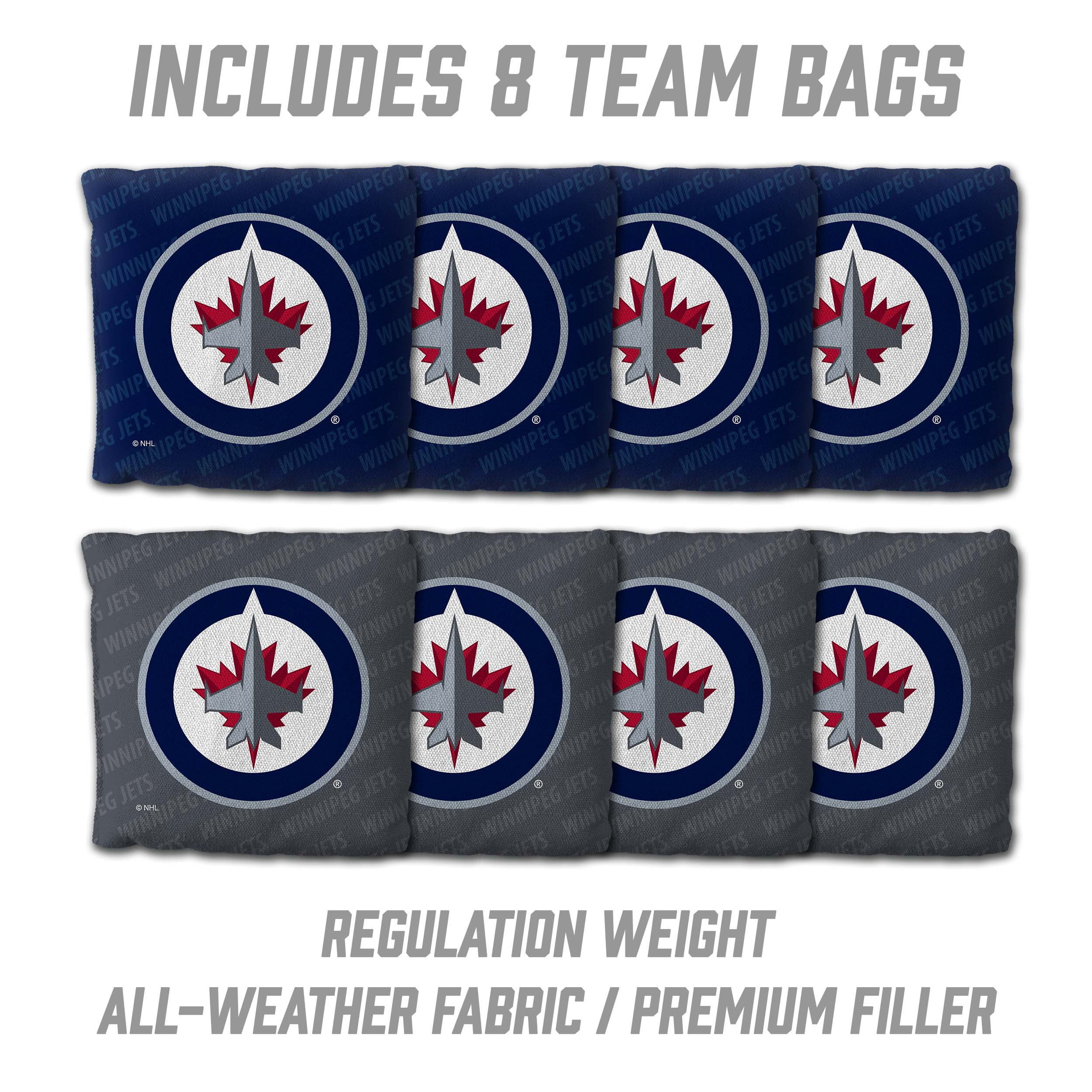 YouTheFan NHLWinnipeg Jets 2' x 3' Cornhole Game