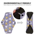 thumbnail image 3 of 6pcs Sanitary Pads Reusable Washable Cloth Menstrual Pads Panty Liners, 3 of 3