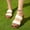 Beige, variant on Earth Shoes Women Sandals New Summer Flats Casual Versatile Beach Sandals Women's Open Toe Slippers Womens Sketchers Sandals on Clearance