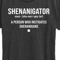 thumbnail image 3 of Instant Message - Shenanigator Definition - Women's Short Sleeve Graphic T-Shirt, 3 of 6