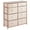 Light Pink/Rose Gold, variant on mDesign Tall Storage Dresser Furniture with 8 Slim Fabric Drawers, Dark Gray