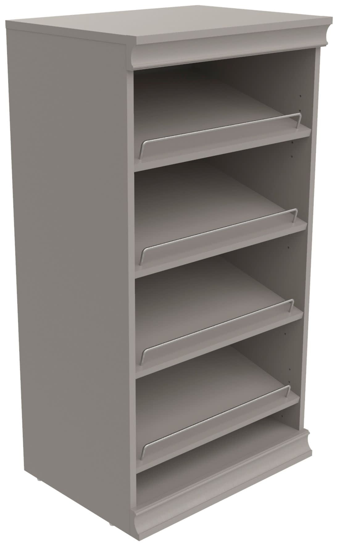 Closetmaid 21McSs Modular Closet System Adjustable 4 Shoe Shelf Unit